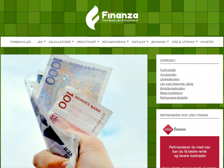 Finanza Homepage